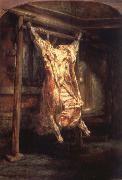 REMBRANDT Harmenszoon van Rijn The Staughtered Ox Sweden oil painting artist